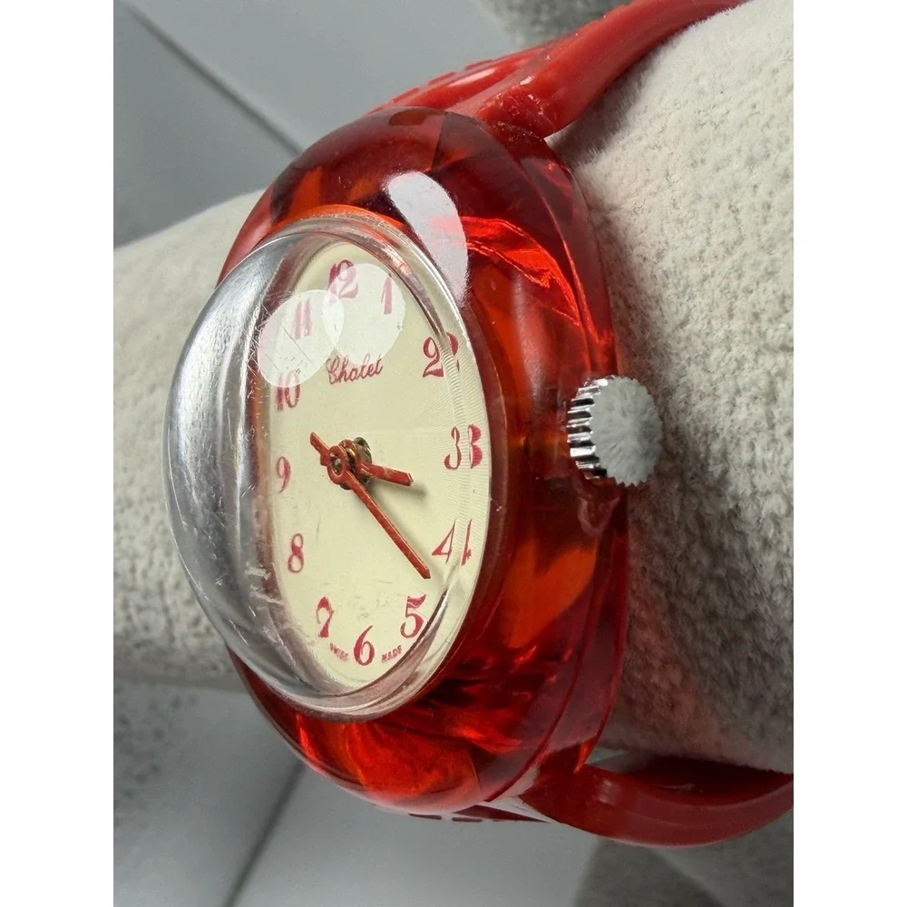 Chalet Manual Wind Watch Working Swiss Made Ladies Watch 34MM 7.5
